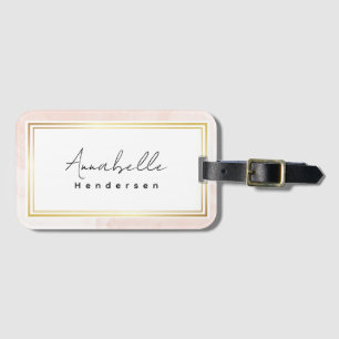 The Elegante Luggage Tag