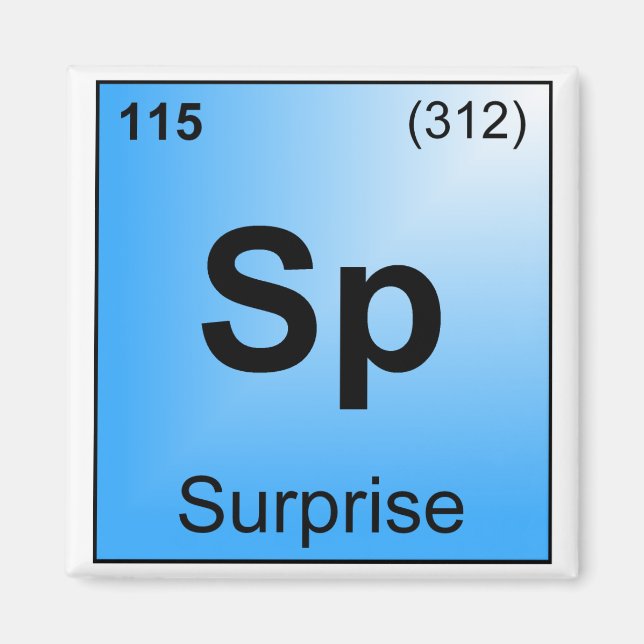 The Element of Surprise Magnet (Front)