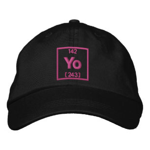 The Element of Whatz Up Embroidery Embroidered Hat