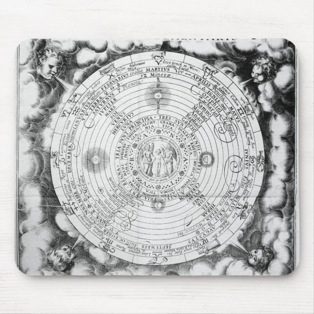 The Elemental Composition of the World Mouse Pad (Front)