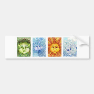 The Elements Bumper Sticker