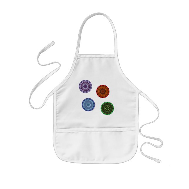 The Elements Mandalas Apron (Front)