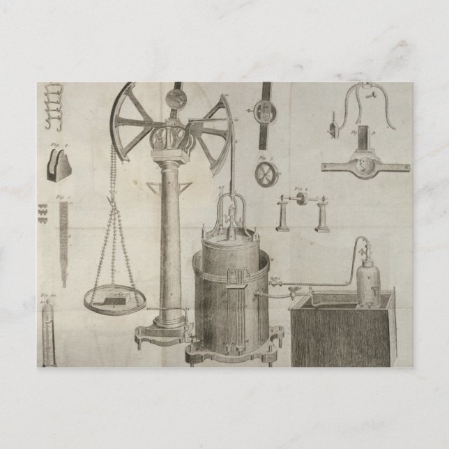 The Elements of Chemistry' Postcard (Front)