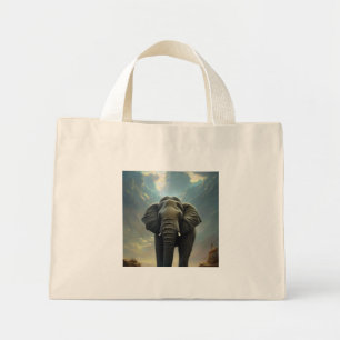 The Elephant Prince- Mini Tote Bag