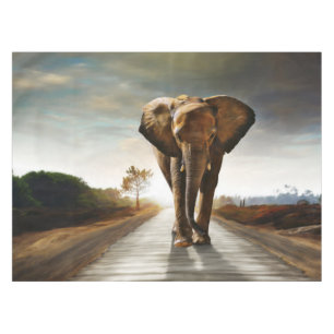 The Elephant Tablecloth