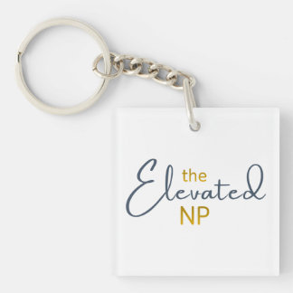 The Elevated NP Logo Keychain