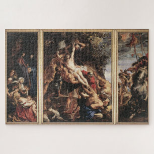 The Elevation of the Cross by Peter Paul Rubens Jigsaw Puzzle