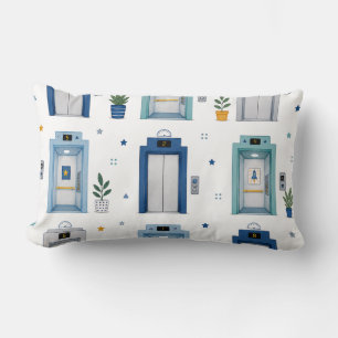 The Elevator Collection - Boy Edition 9 Lifts Lumbar Pillow