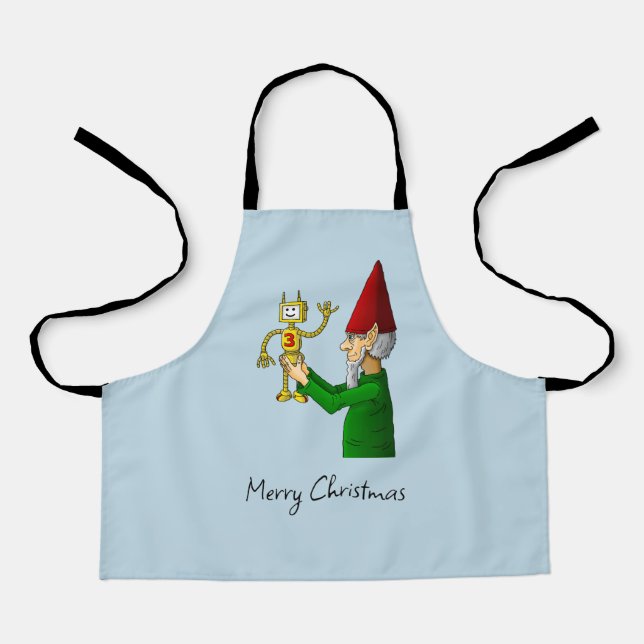 The Elf from Santa Claus Workshop Apron (Front)