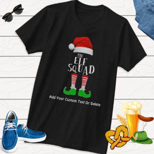 The Elf Squad Family Matching Group Christmas T-Shirt