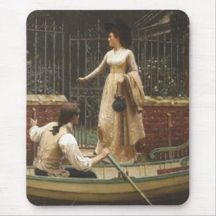 The Elopement (Romantic Date) (by E.B. Leighton) Mouse Pad