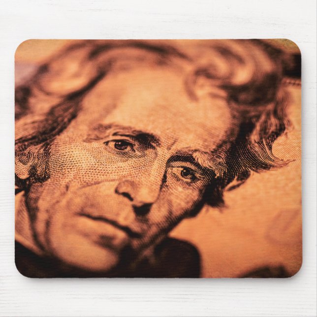 The Elusive President Jackson Mouse Pad (Front)