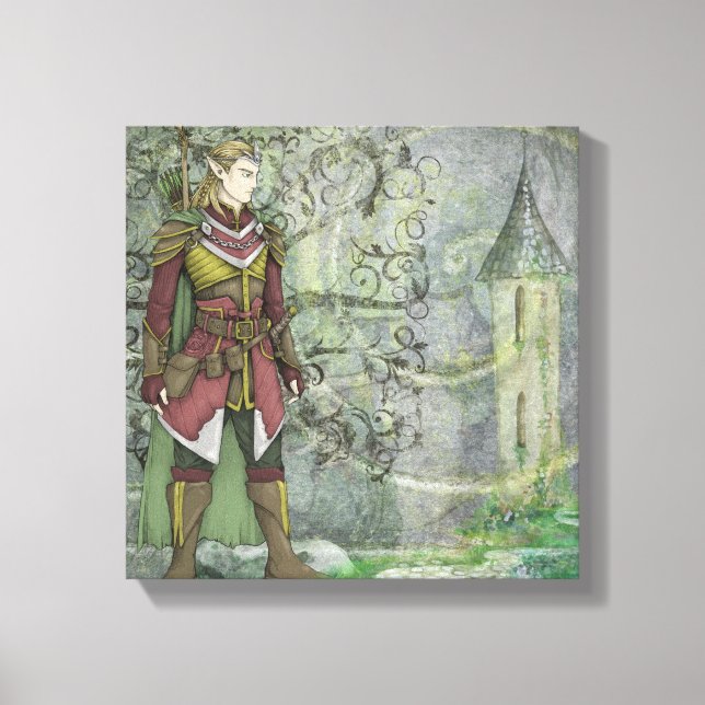 The Elven Wanderer Returns Canvas Print (Front)