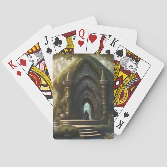 The Elven World Playing Cards (Back)