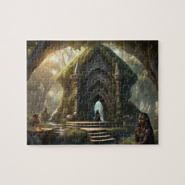 The Elven Worlds  Jigsaw Puzzle (Horizontal)