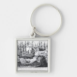 The Embarkation of Henry VIII at Dover Keychain