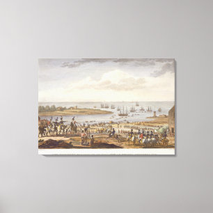 The Embarkation of the English in Holland, 30 Nove Canvas Print