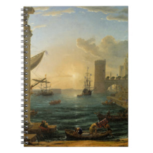 The Embarkation of the Queen of Sheba  Notebook