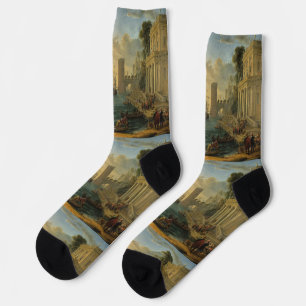 The Embarkation of the Queen of Sheba  Socks