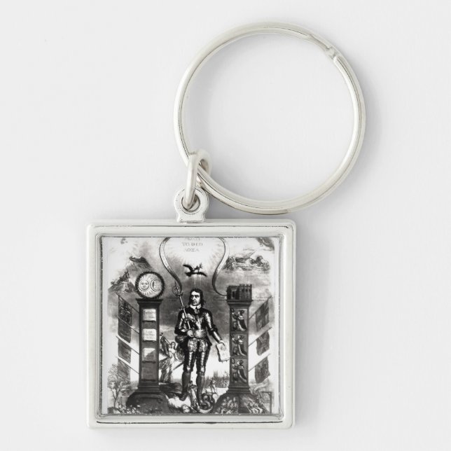 The Emblem of England's Distractions, 1658 Keychain (Front)