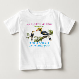 “The Emblem of True Love from the Wild.” Baby T-Shirt