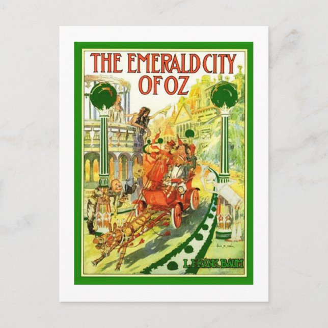 The Emerald City Of Oz Postcard (Front)