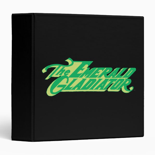 The Emerald Gladiator Binder (Front/Spine)