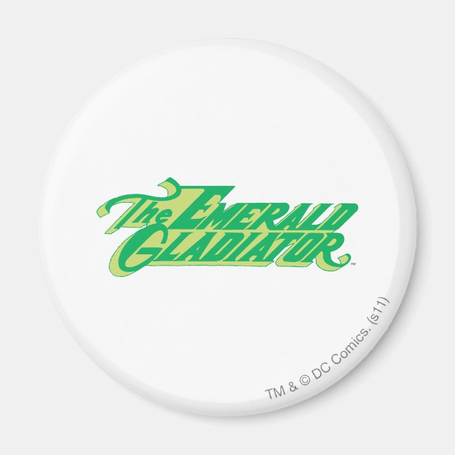 The Emerald Gladiator Magnet (Front)
