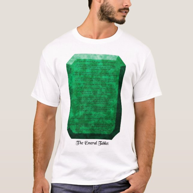 The Emerald Tablet T-Shirt (Front)