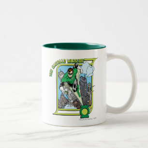 The Emerald Warrior Two-Tone Coffee Mug