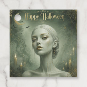 The Emerald Witch's Golden Weep Favour Tags