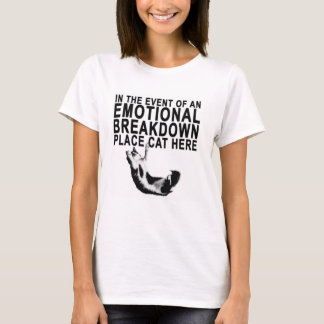 The Emotional Breakdown Cat Tee
