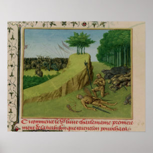 The Emperor Charlemagne Finds Roland's Poster