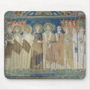 The Emperor Constantine IV grants tax immunity Mouse Pad