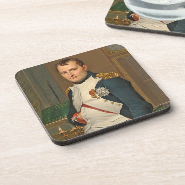The Emperor Napoleon in His Study at the Tuileries Coaster (Left Side)