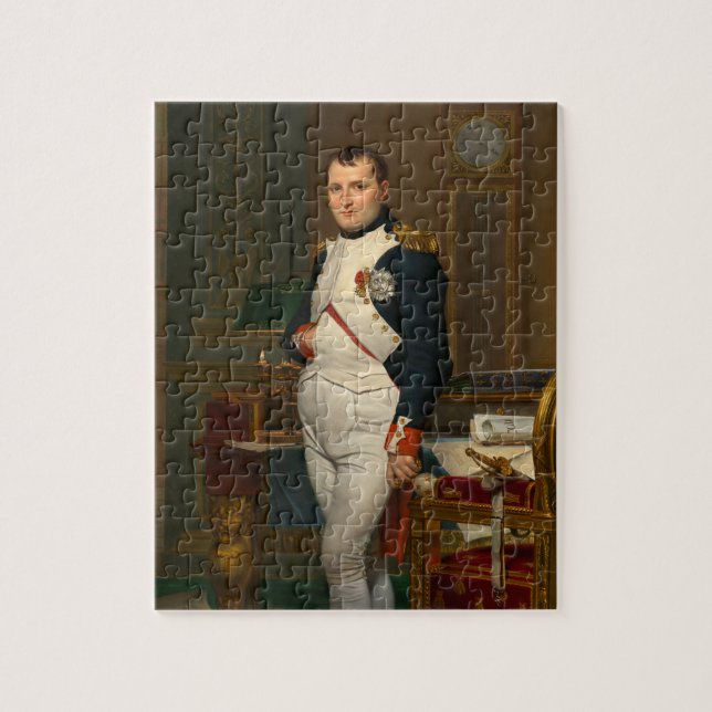 The Emperor Napoleon in His Study at the Tuileries Jigsaw Puzzle (Vertical)