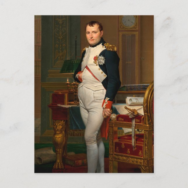 The Emperor Napoleon in his study at the Tuileries Postcard (Front)
