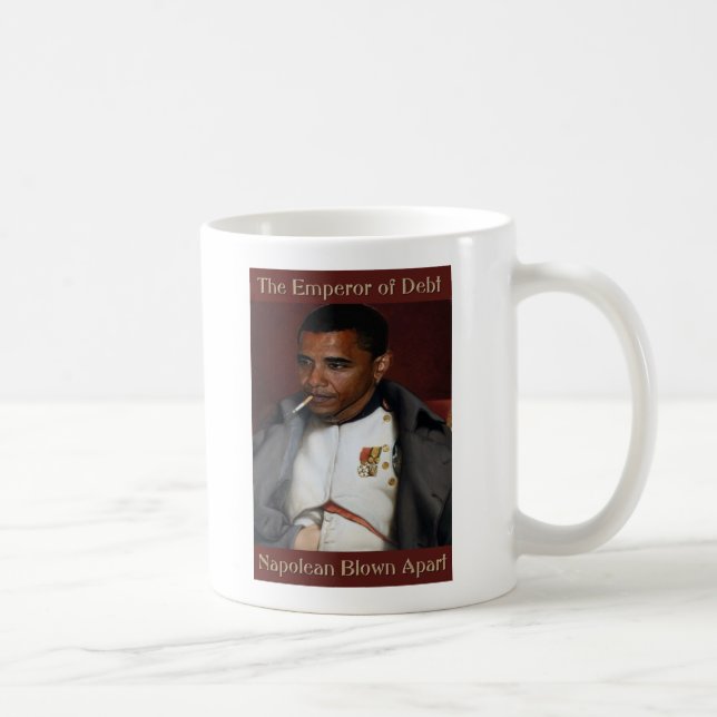 The Emperor of Debt Coffee Mug (Right)