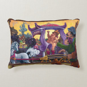The Emperor’s New Clothes Art Decorative Pillow
