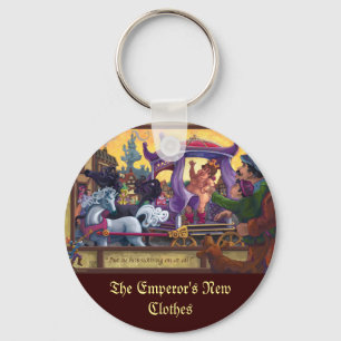 The Emperor’s New Clothes Art Keychain