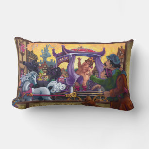 The Emperor’s New Clothes Art Lumbar Pillow