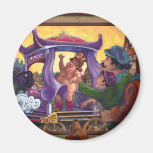 The Emperor’s New Clothes Art Magnet