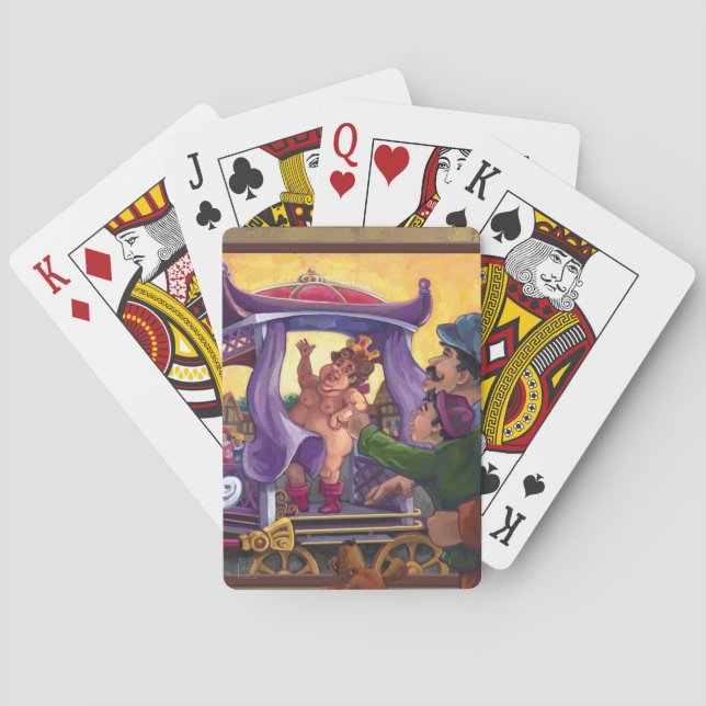 The Emperor’s New Clothes Art Playing Cards (Back)
