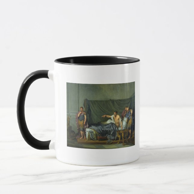 The Emperor Severus Rebuking his Son Mug (Left)