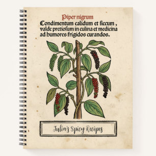 The Emperor's Bite: Medieval Black Pepper Notebook