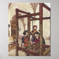 The Emperor's New Clothes by Edmund Dulac Poster