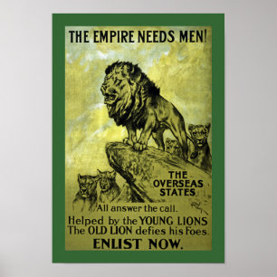 The Empire Needs Men! Poster