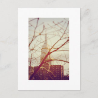 The empire State Building, NYC Postcard