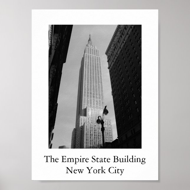 The Empire State Building Poster (Front)