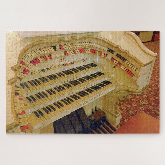 The Empress Ballroom Wurlitzer Console Jigsaw Puzzle (Horizontal)